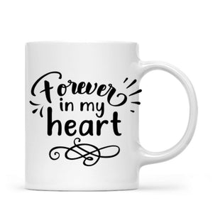 Girl and Dog - We talk about you everyday - Personalised Mug