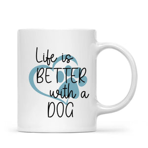 Girl and Dog Mug ver2