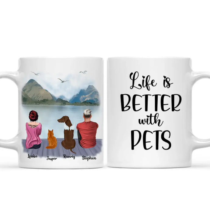 Couples with Pets Mug