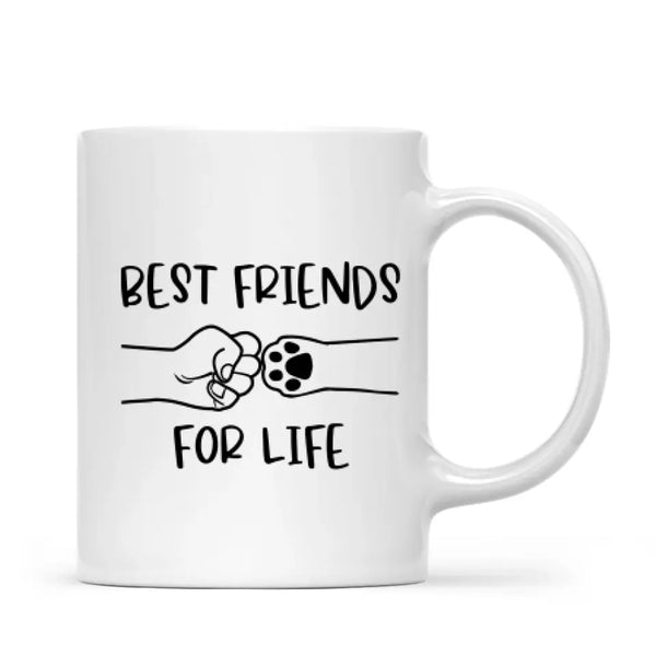 Load image into Gallery viewer, Man &amp; Dogs - Best Friends Personalised Mug
