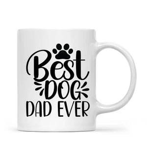 Man & Dogs - Best Dog Dad Ever Personalised Mug