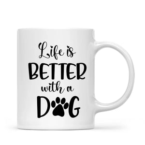 Person and Dog Mug - Personalised Mug